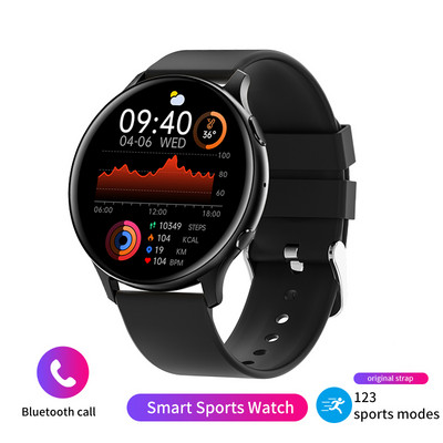 2022 Νέο Bluetooth Call Smart Watch Men Sports Fitness Tracker Αδιάβροχο Smartwatch Μεγάλη οθόνη HD για τηλέφωνο + κουτί huawei Xiaomi