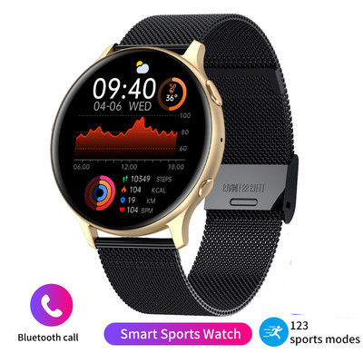2022 Νέο Bluetooth Call Smart Watch Men Sports Fitness Tracker Αδιάβροχο Smartwatch Μεγάλη οθόνη HD για τηλέφωνο + κουτί huawei Xiaomi