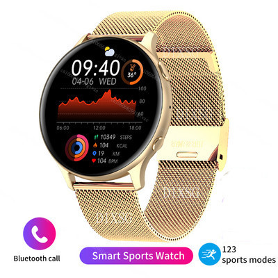 2022 Νέο Bluetooth Call Smart Watch Men Sports Fitness Tracker Αδιάβροχο Smartwatch Μεγάλη οθόνη HD για τηλέφωνο + κουτί huawei Xiaomi