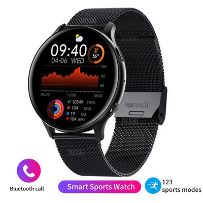 2022 Νέο Bluetooth Call Smart Watch Men Sports Fitness Tracker Αδιάβροχο Smartwatch Μεγάλη οθόνη HD για τηλέφωνο + κουτί huawei Xiaomi