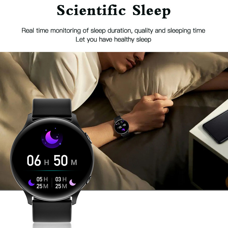 2022 Νέο Bluetooth Call Smart Watch Men Sports Fitness Tracker Αδιάβροχο Smartwatch Μεγάλη οθόνη HD για τηλέφωνο + κουτί huawei Xiaomi