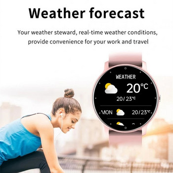 ZL02D Smart Watch Women Men Lady Sport Fitness Smartwatch Sleep Heart Rate Monitor Водоустойчива гривна за IOS Android