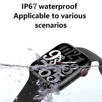 LEMFO WS88 Smart Watch Men Series 8 Women NFC Smartwatch 2022 For Men Bluetooth Call Smart Watches Безжично зареждане 1,96 инча