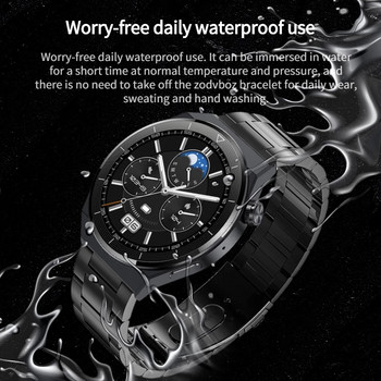 LIGE NFC Смарт часовник Мъжки GT3 Pro AMOLED 390*390 HD екран Сърдечен ритъм Bluetooth разговор IP68 Водоустойчив смарт часовник за Huawei Xiaomi