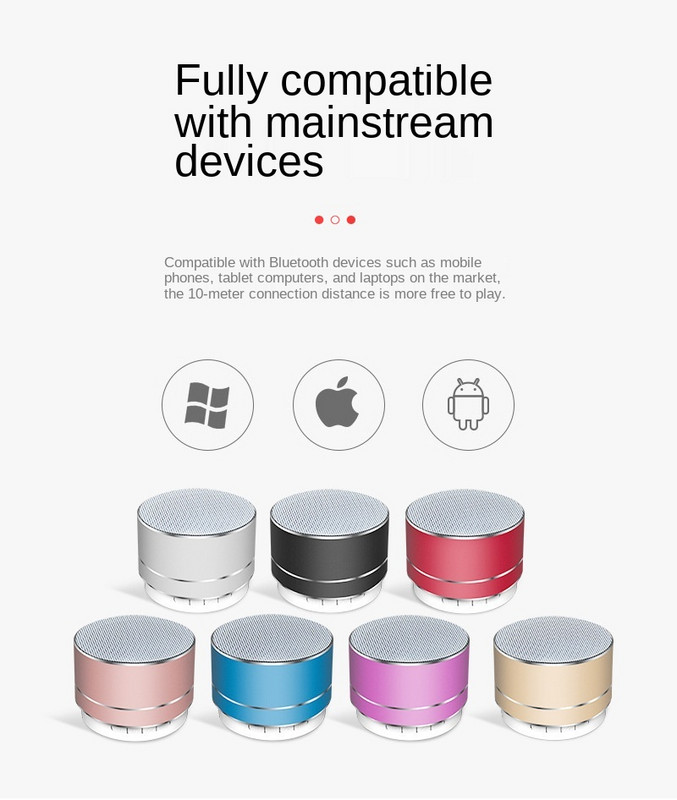 Prijenosni višebojni bežični Bluetooth mali zvučnik Macaron Creative Cartoon Mini Sound 5.0 Subwoofer Mobilni telefon Poklon