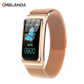 Γυναικείο έξυπνο ρολόι MELANDA 1,14" IP68 Smartwatch αντρικό ρολόι παρακολούθησης γυμναστικής Ρολόι PK X3 S2 για Android IOS