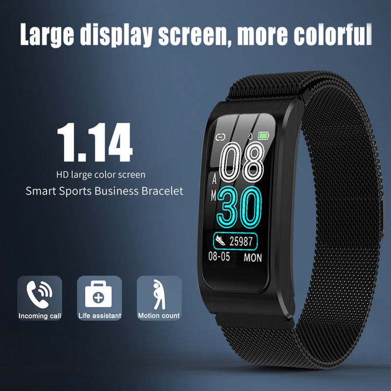 Γυναικείο έξυπνο ρολόι MELANDA 1,14" IP68 Smartwatch αντρικό ρολόι παρακολούθησης γυμναστικής Ρολόι PK X3 S2 για Android IOS