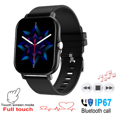 2022 Αναπαραγωγή μουσικής Bluetooth Έξυπνο ρολόι Γυναικεία αδιάβροχη προσαρμοσμένη ταπετσαρία Full Touch Call Fitness Tracker Reloj Inteligente Hombre