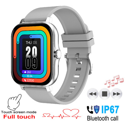 2022 Αναπαραγωγή μουσικής Bluetooth Έξυπνο ρολόι Γυναικεία αδιάβροχη προσαρμοσμένη ταπετσαρία Full Touch Call Fitness Tracker Reloj Inteligente Hombre