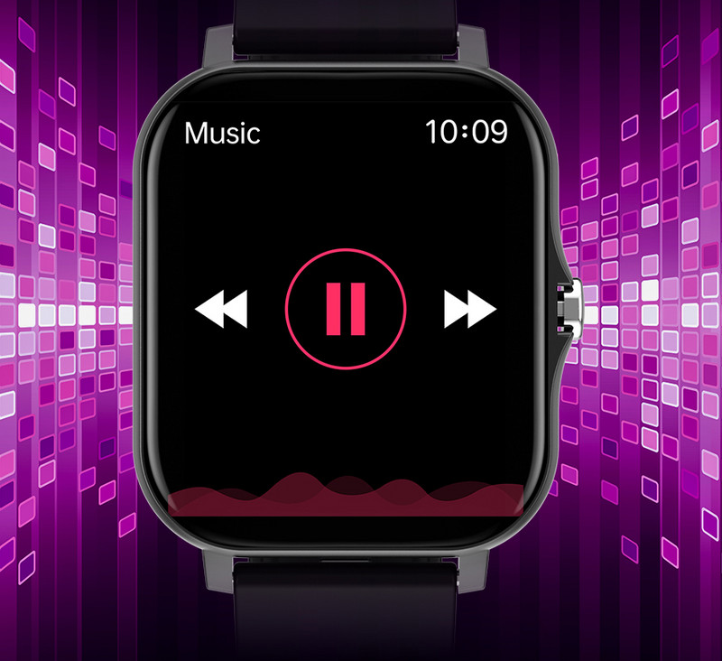 2022 Αναπαραγωγή μουσικής Bluetooth Έξυπνο ρολόι Γυναικεία αδιάβροχη προσαρμοσμένη ταπετσαρία Full Touch Call Fitness Tracker Reloj Inteligente Hombre