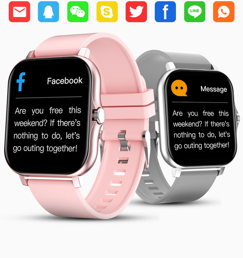 2022 Αναπαραγωγή μουσικής Bluetooth Έξυπνο ρολόι Γυναικεία αδιάβροχη προσαρμοσμένη ταπετσαρία Full Touch Call Fitness Tracker Reloj Inteligente Hombre