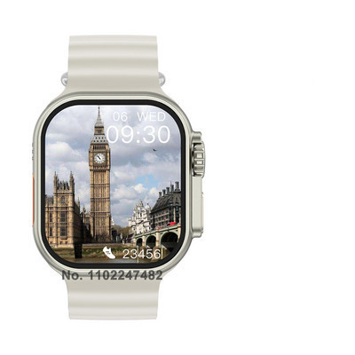 IWO 16 Ρολόι Σειρά 8 2023 IW8 Ultra Smartwatch Θήκη 49mm 420*486 Θερμοκρασία NFC Έξυπνο Ρολόι Ανδρικό Γυναικείο Pk ZD8 N8 Ultra Plus Max