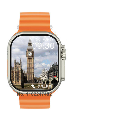 IWO 16 Ρολόι Σειρά 8 2023 IW8 Ultra Smartwatch Θήκη 49mm 420*486 Θερμοκρασία NFC Έξυπνο Ρολόι Ανδρικό Γυναικείο Pk ZD8 N8 Ultra Plus Max