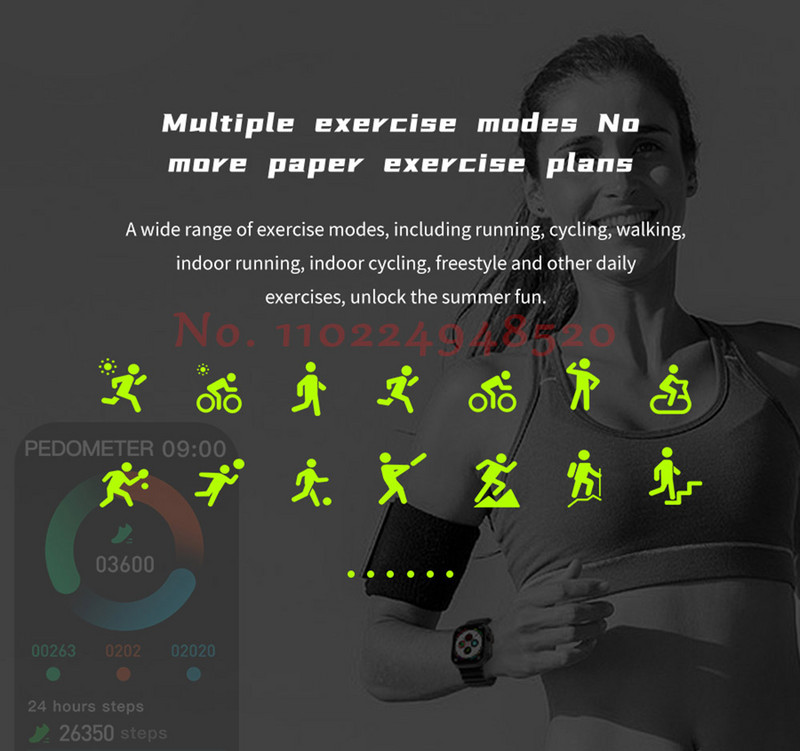 IWO 16 Ρολόι Σειρά 8 2023 IW8 Ultra Smartwatch Θήκη 49mm 420*486 Θερμοκρασία NFC Έξυπνο Ρολόι Ανδρικό Γυναικείο Pk ZD8 N8 Ultra Plus Max