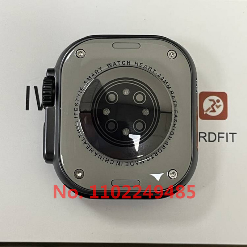 IWO 16 Ρολόι Σειρά 8 2023 IW8 Ultra Smartwatch Θήκη 49mm 420*486 Θερμοκρασία NFC Έξυπνο Ρολόι Ανδρικό Γυναικείο Pk ZD8 N8 Ultra Plus Max