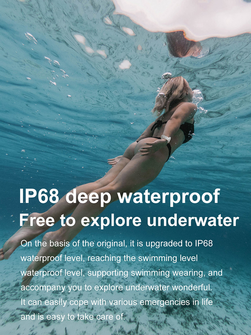 LEMFO LHK43 NFC nutikell naiste juhtmevaba laadimine Bluetooth-kõne nutikell IP68 veekindel 1,36 tolli 390*390 HD ekraan