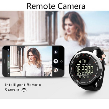Смарт часовник IP68 Спорт Водоустойчив крачкомер Напомняне за съобщение Bluetooth Открит плуване Мъжки Смарт часовник за Ios Android телефон
