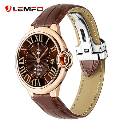 LEMFO sat za žene Javljanje i upućivanje poziva pametni sat IP67 vodootporan Elegantni AW28 pametni sat 2023 1,32 inča 360*360 HD