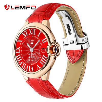 LEMFO sat za žene Javljanje i upućivanje poziva pametni sat IP67 vodootporan Elegantni AW28 pametni sat 2023 1,32 inča 360*360 HD