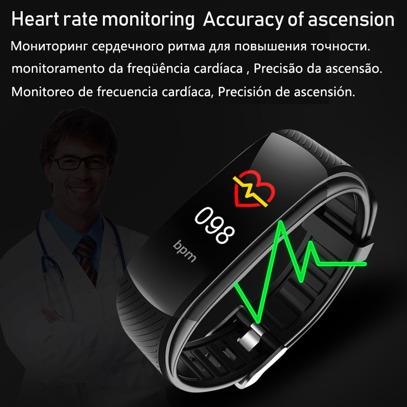 CHYCET Smart Watch Band Sport Smartwatch Ανδρικά Γυναικεία Βραχιόλι παρακολούθησης καρδιακών παλμών για Android IOS Huawei Xiaomi Iphone