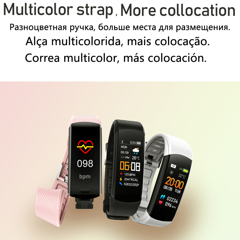 CHYCET Smart Watch Band Sport Smartwatch Ανδρικά Γυναικεία Βραχιόλι παρακολούθησης καρδιακών παλμών για Android IOS Huawei Xiaomi Iphone