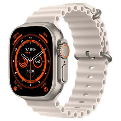 Pametni sat Ultra 8 NFC 49 mm Smartwatch Series 8 Bluetooth poziv Bežično punjenje Fitnes narukvica Sport Glazba IWO Za iphone IOS
