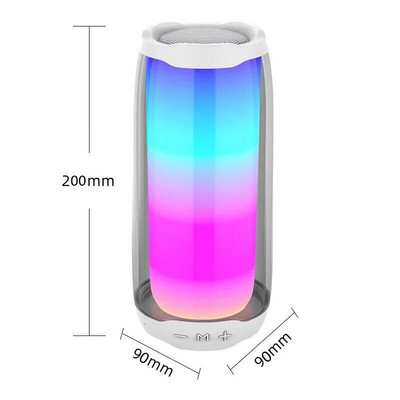 PULSE5 Bluetooth Audio Vezeték nélküli mélynyomó Zajcsökkentés Hordozható színes mélynyomó T280 élő TWS4 CHARGE3 ingyenes X8 W300