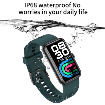 2022 Дамски смарт часовник Смарт гривна Момиче за упражнения Кръвно налягане Сърдечен ритъм IP68 Водоустойчив дамски смарт часовник за смарт телефон