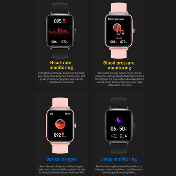 Смарт часовник Мъжки Спорт Фитнес Тракер 2022 НОВ Смарт часовник Дамски монитор за сърдечен ритъм Часовници за Xiaomi Huawei Samsung iPhone