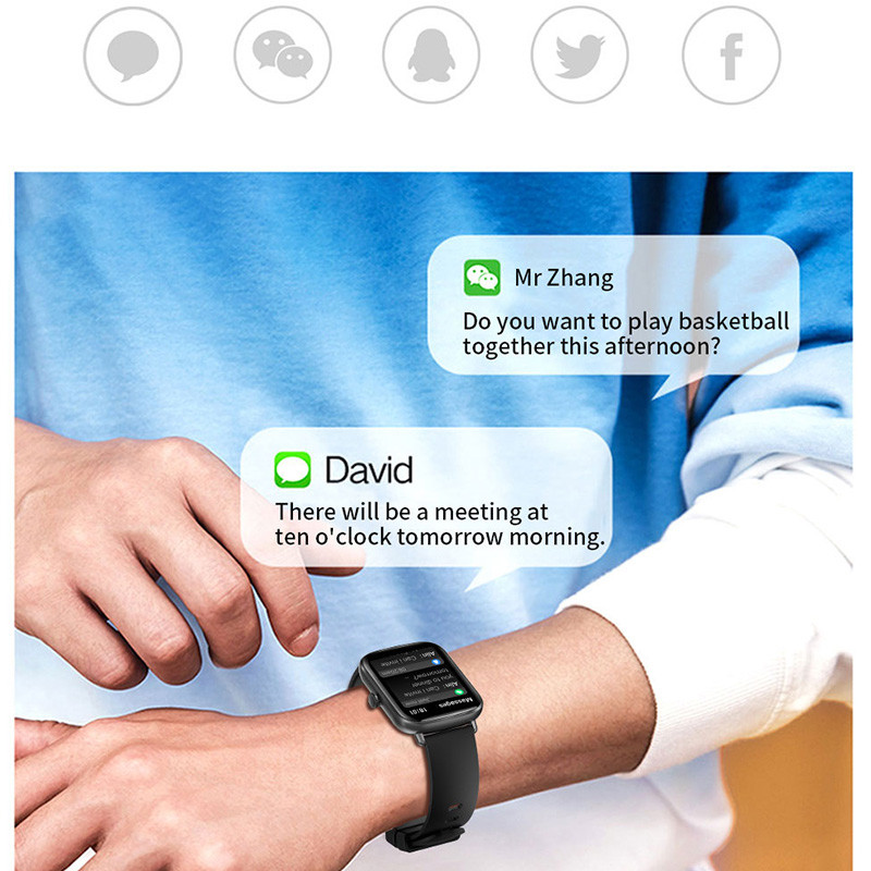 Smart Watch Men Sports Fitness Tracker 2022 ΝΕΟ Smartwatch Γυναικείο ρολόγια παρακολούθησης καρδιακών παλμών για Xiaomi Huawei Samsung iPhone