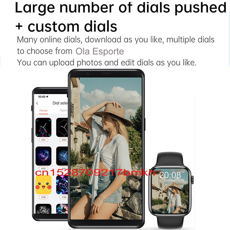 2023 IWO 13 Pro Max Smartwatch Bluetooth Call Heart Rate GPS Tracker Γυναίκα Έξυπνο ρολόι PK IWO 14 Pro Watch 7 Series 7 X8 Max