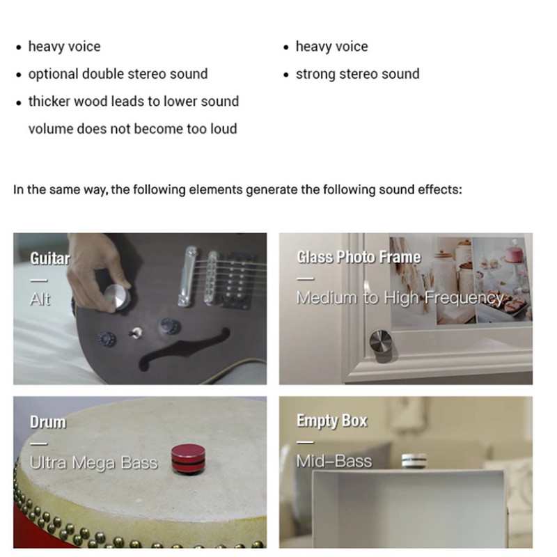 Difuzor Bluetooth de conducție osoasă Vibrații Audio stereo Digital Wireless Cea mai mică casetă de sunet portabilă Casetă de sunet pentru conducție osoasă