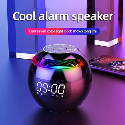 G90 új óra színes Bluetooth hangszóró Mini hordozható háztartási labdakártya zár és terhelés spray Bluetooth hangszóró