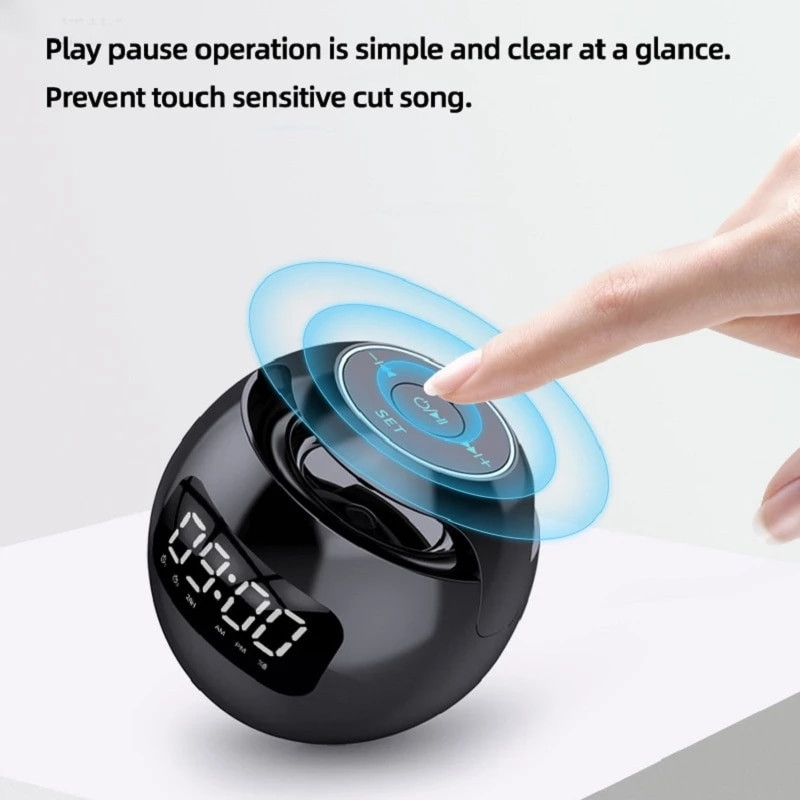 G90 új óra színes Bluetooth hangszóró Mini hordozható háztartási labdakártya zár és terhelés spray Bluetooth hangszóró