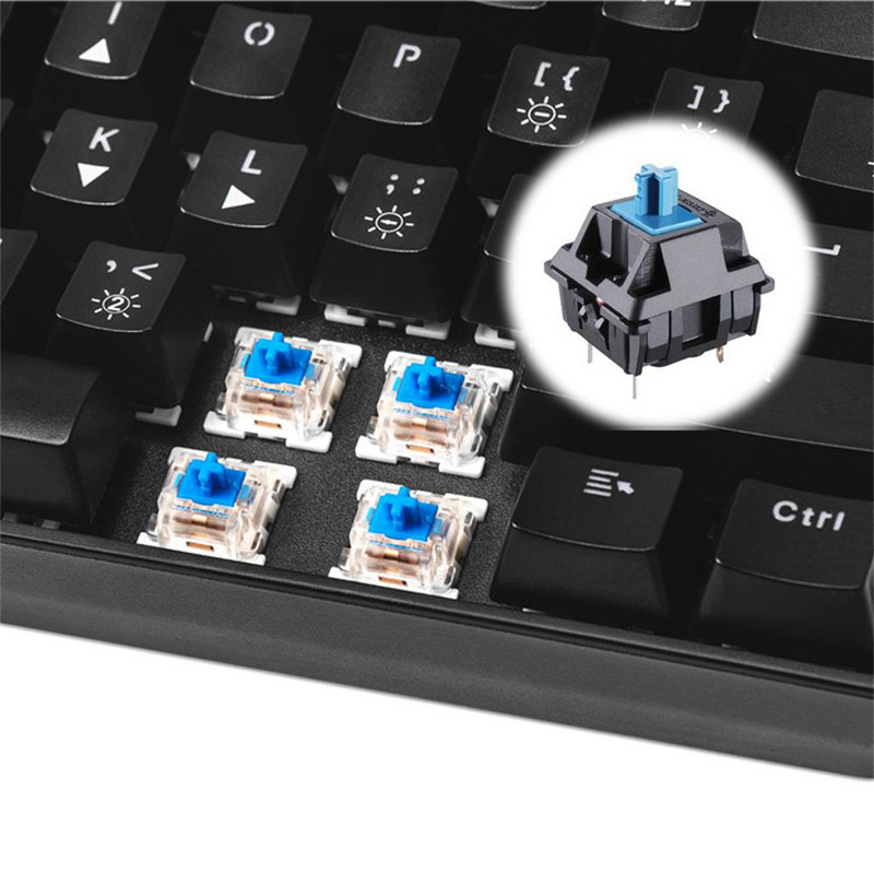 RYRA Μηχανικό πληκτρολόγιο 2,4 Ghz USB 61 πλήκτρα RGB με οπίσθιο φωτισμό ασύρματα πληκτρολόγια με επιτραπέζιο υπολογιστή Bluetooth Esports παιχνίδι φορητού υπολογιστή