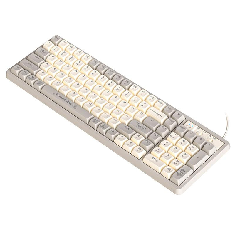 RYRA GK102 Mehanička tipkovnica sa žičanim utikačem Red Axis pozadinsko osvjetljenje Računalne igre Vruća Langtu tipkovnica za PC prijenosno računalo Esport tipkovnica
