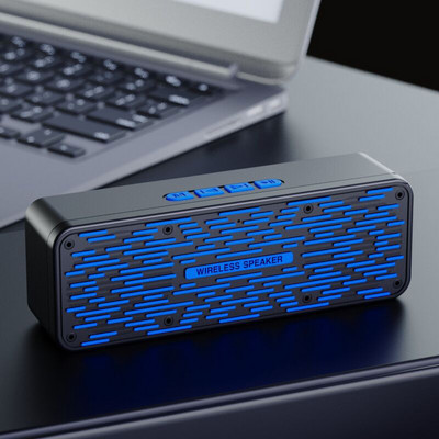 Prijenosni Bluetooth zvučnik TWS bežični vanjski zvučnik s 3D stereo subwooferom, ugrađenom baterijom od 2000 mAh FM radio