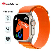LEMFO iwo watch ultra Smart Watch seeria 8 NFC Bluetooth Call Sport Modes Health Monitor Veekindel käekell Android IOS-ile