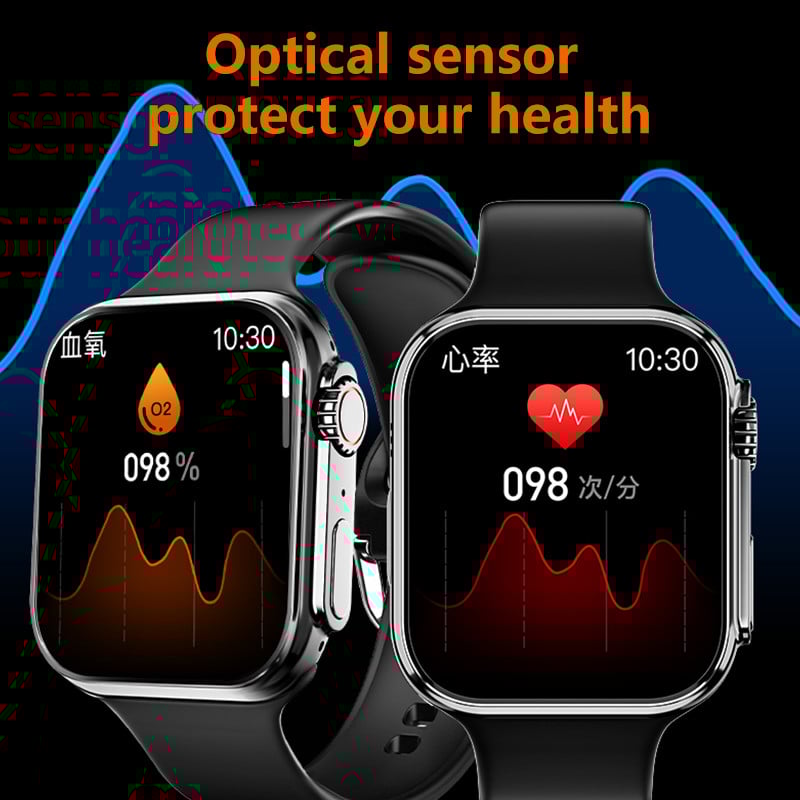 LEMFO iwo watch ultra Smart Watch seeria 8 NFC Bluetooth Call Sport Modes Health Monitor Veekindel käekell Android IOS-ile