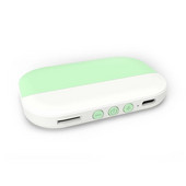 Prijenosni Bluetooth5.2 zvučnik Bežična glazbena kutija s koštanom provodljivošću Mini stereo uređaj ispod jastuka TF kartica za poboljšanje sna