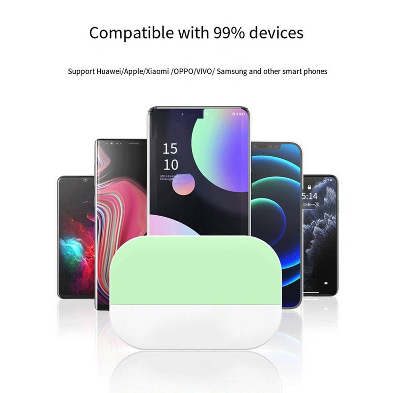 Prijenosni Bluetooth5.2 zvučnik Bežična glazbena kutija s koštanom provodljivošću Mini stereo uređaj ispod jastuka TF kartica za poboljšanje sna