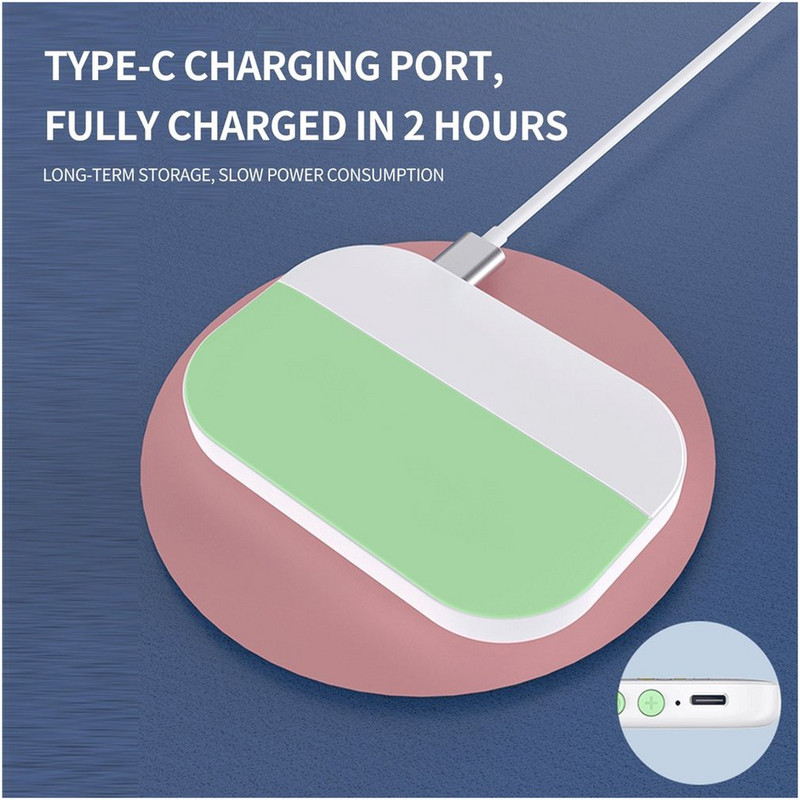 Prijenosni Bluetooth5.2 zvučnik Bežična glazbena kutija s koštanom provodljivošću Mini stereo uređaj ispod jastuka TF kartica za poboljšanje sna