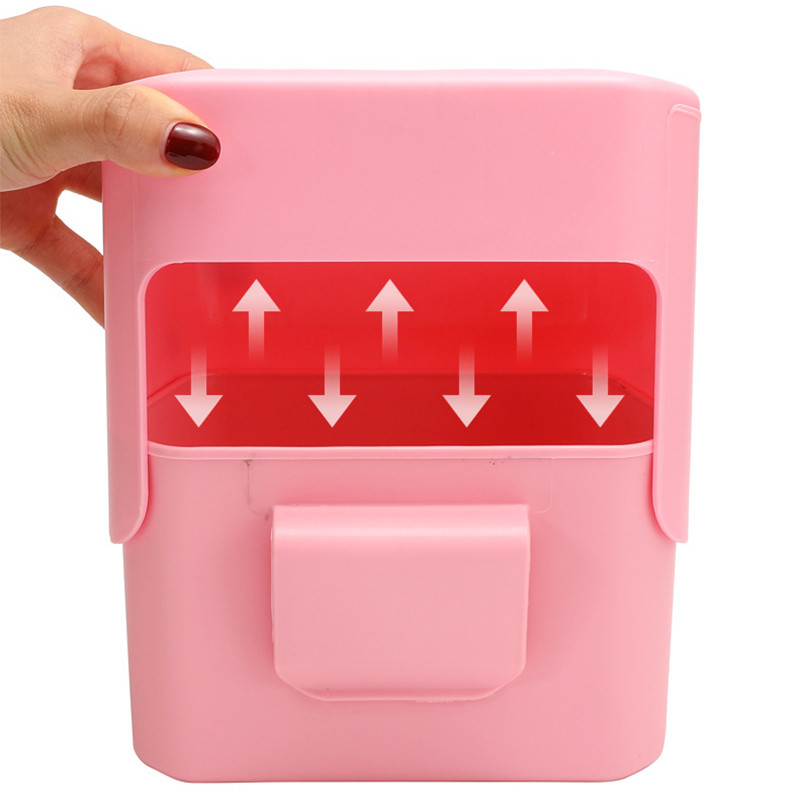 Automobilska kanta za smeće Viseći automobil Kutija za smeće Kutija za prašinu Kutija za pohranu Dodatna oprema za automobile Crno Plava Ružičasta PP Kvadratna kanta za smeće