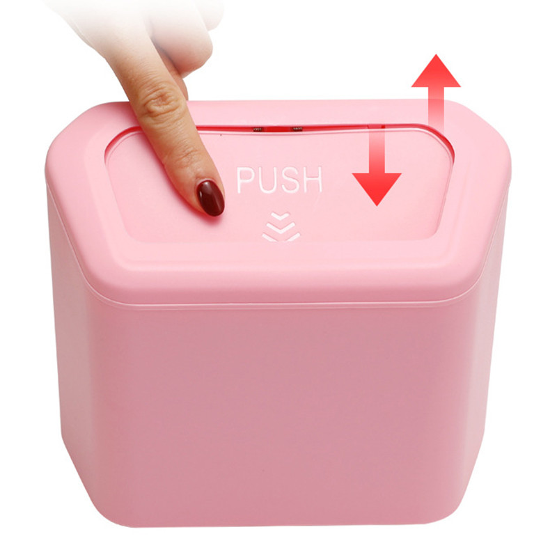 Automobilska kanta za smeće Viseći automobil Kutija za smeće Kutija za prašinu Kutija za pohranu Dodatna oprema za automobile Crno Plava Ružičasta PP Kvadratna kanta za smeće