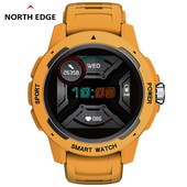 NORTH EDGE Muški pametni sat Otkucaji srca Krvni tlak Monitor kisika u krvi Puni zaslon osjetljiv na dodir Ženski sportski sat Za Android IOS