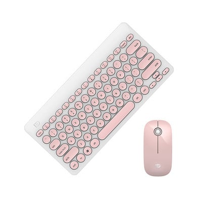 Bežična tiha tipkovnica i miš, mini multimedija 2.4G tipkovnica, set miša, ruski, španjolski, korejski za prijenosno računalo, prijenosno računalo, stolno računalo