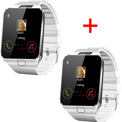 2 ΤΕΜ DZ09 Call Smartwatches Fitness Tracker Έξυπνο ρολόι Ρολόι χειρός Υποστήριξη Τηλεχειριστήριο TF SIM Μουσική κάμερα για iOS Android