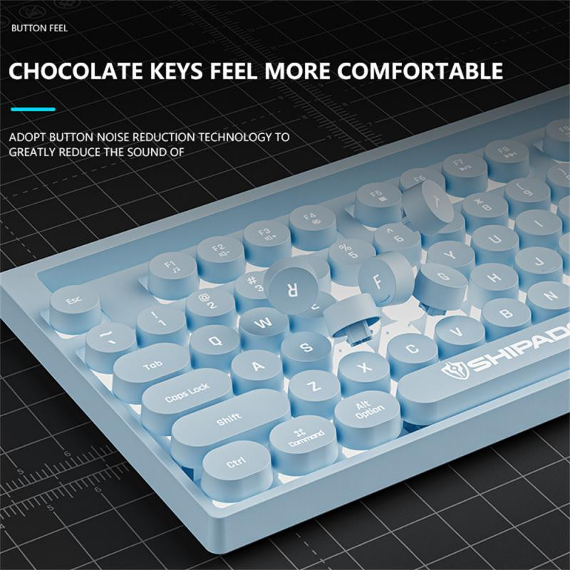 RYRA 87Keys USB žična tipkovnica Punk Mini svjetleća žičana mehanička tipkovnica s RGB pozadinskim osvjetljenjem Gaming tipkovnice za stolno računalo