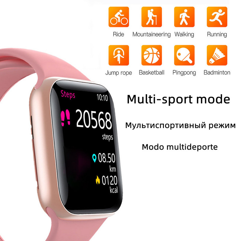 IWO Smart Watch Ανδρικά Γυναικεία Σειρά 7 Bluetooth Κλήση Smartwatch 2022 Ρολόγια παρακολούθησης καρδιακών παλμών για Android IOS PK X8max