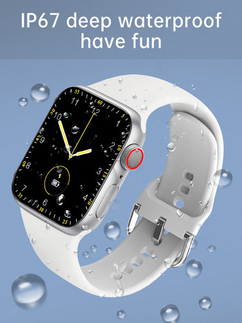 Смарт часовник Мъже LT07 NFC Bluetooth Calling Смарт часовник Жени Магнитно зареждане Водоустойчив 2-инчов екран PK iwo 13 W27 W37 Pro S7